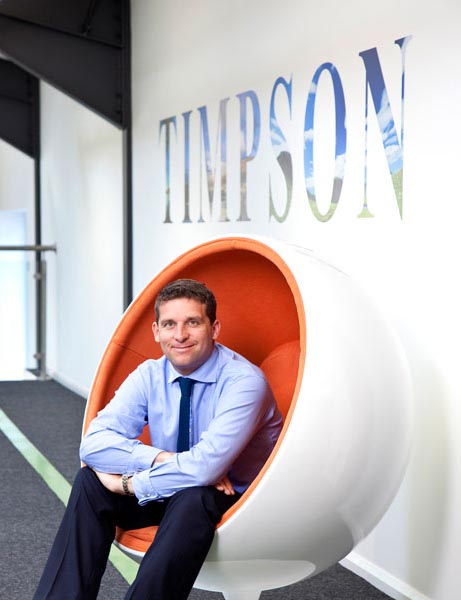 Corporate commercial photo Timpsons in Cheshire