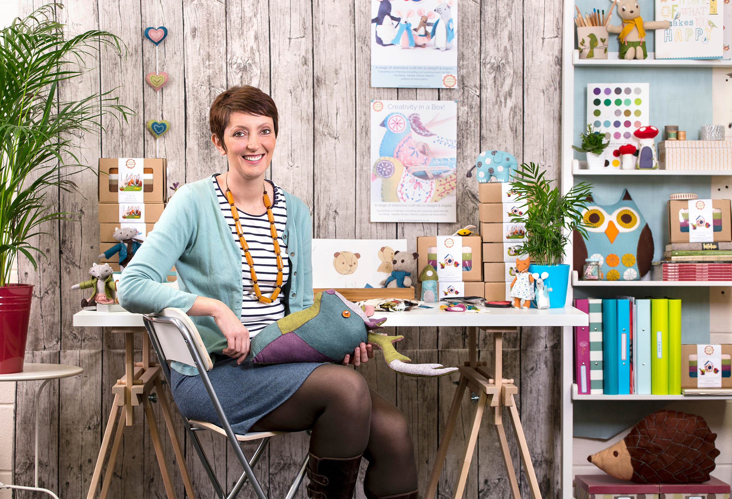 Editorial real life corrine lapierre felt animals photography yorkshire photographer commercial montage 1