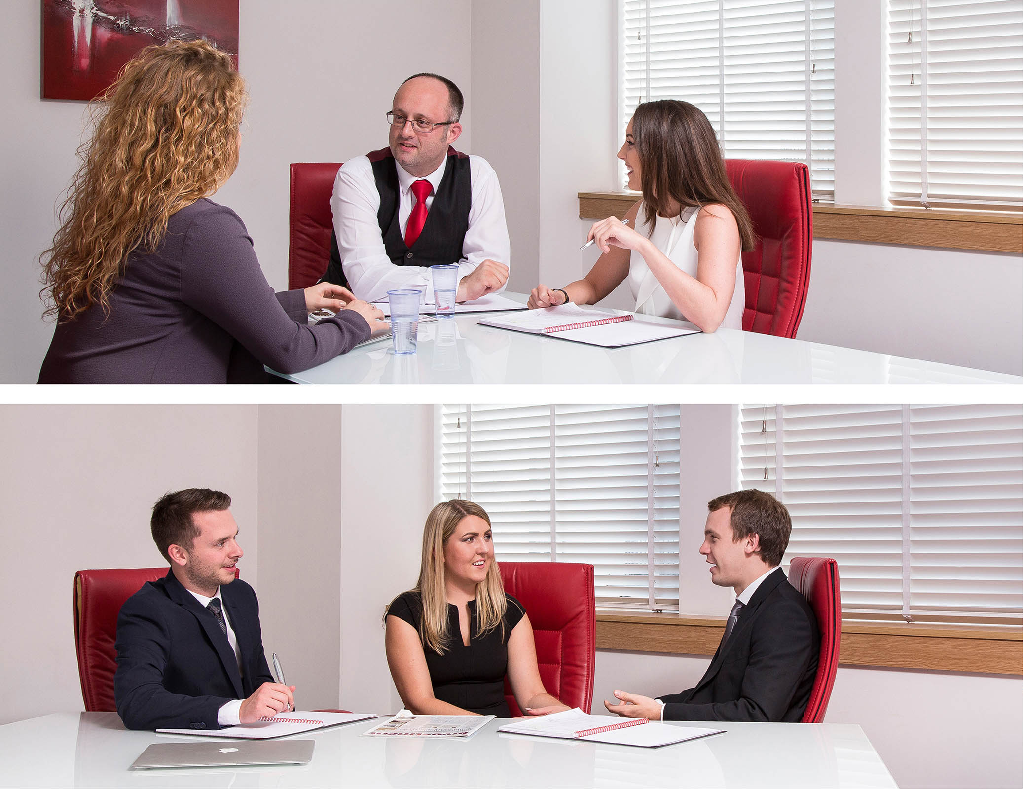 corporate headshots profile location montage